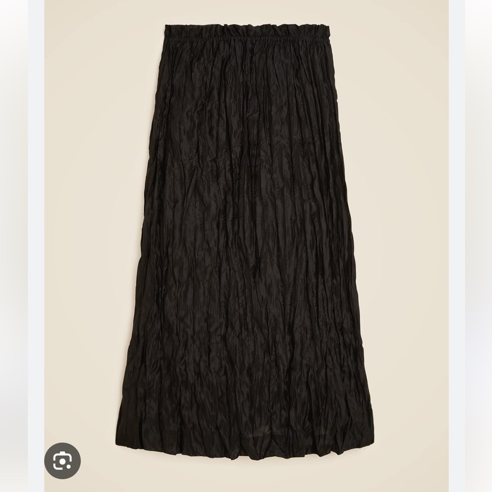 NWOT Jcrew crinkled skirt